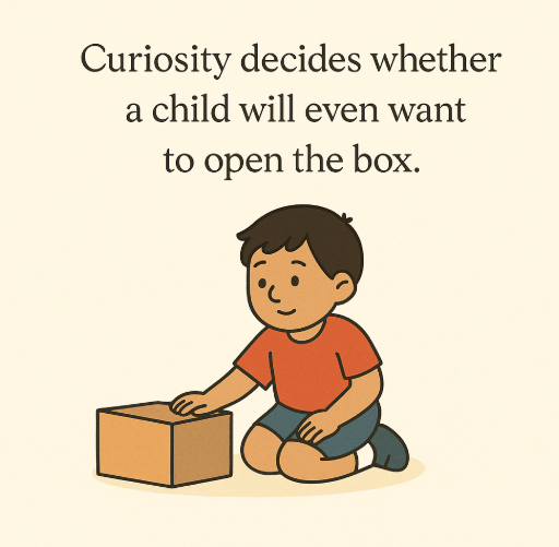 Curiosity Matters More than IQ