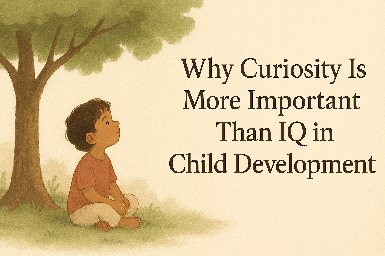 Why Curiosity Matters More Than IQ in Child Development